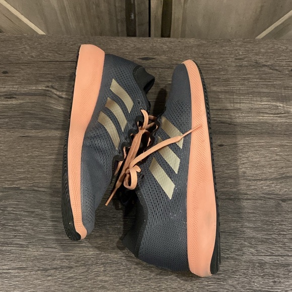 Adidas Women's Gray and Pink Running Shoes 7.5 - Picture 7 of 9